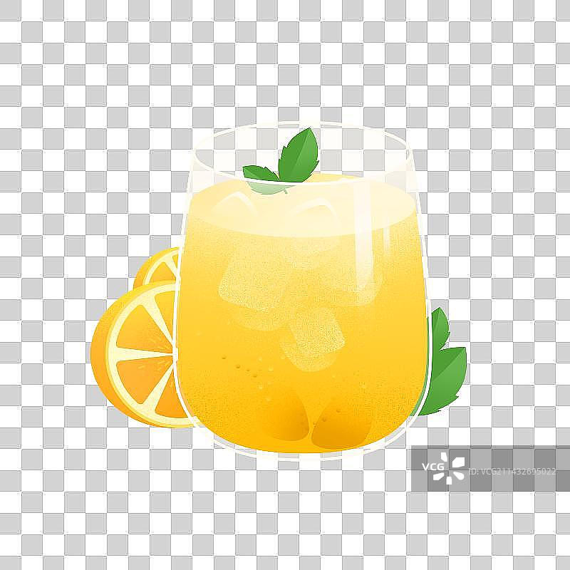 夏季柠檬饮料图片素材