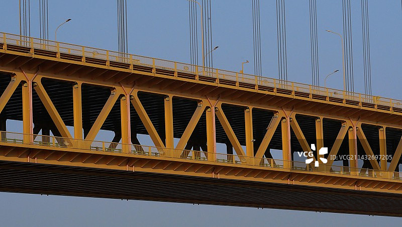 杨泗港长江大桥江滩图片素材