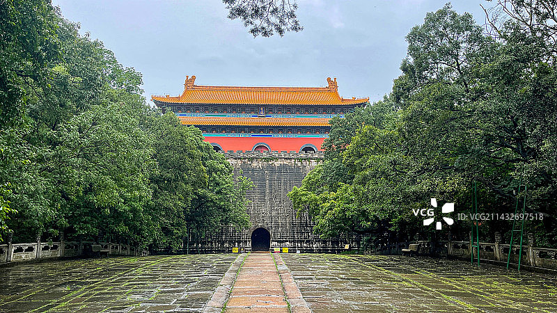 南京明孝陵图片素材