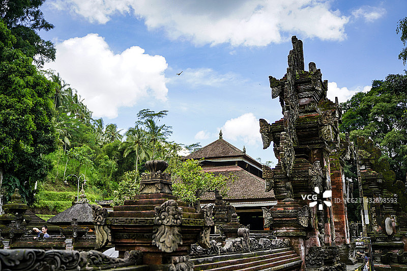 巴厘岛乌布皇宫图片素材