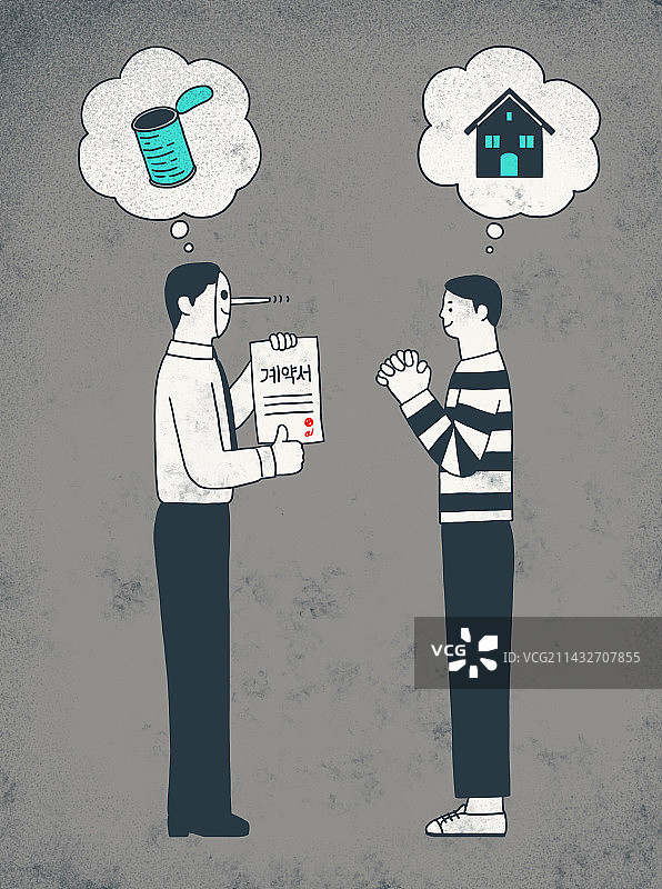 罐头，租赁，欺诈，房产问题，租户，欺诈者，合同，房东，说谎者图片素材