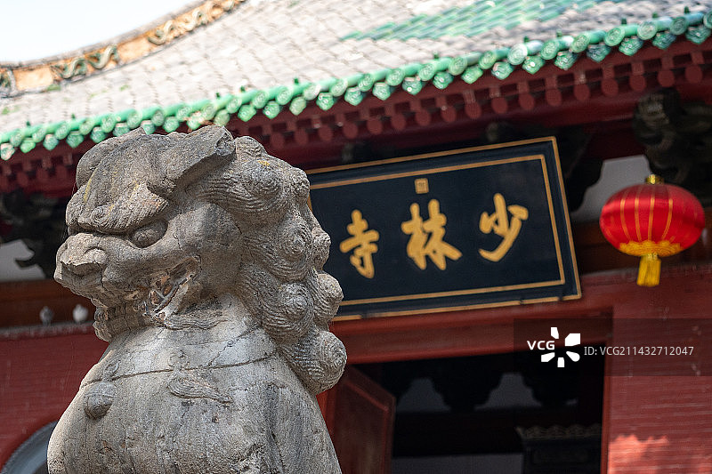 少林寺山门图片素材
