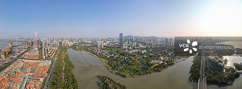 深圳华侨城全景图片素材