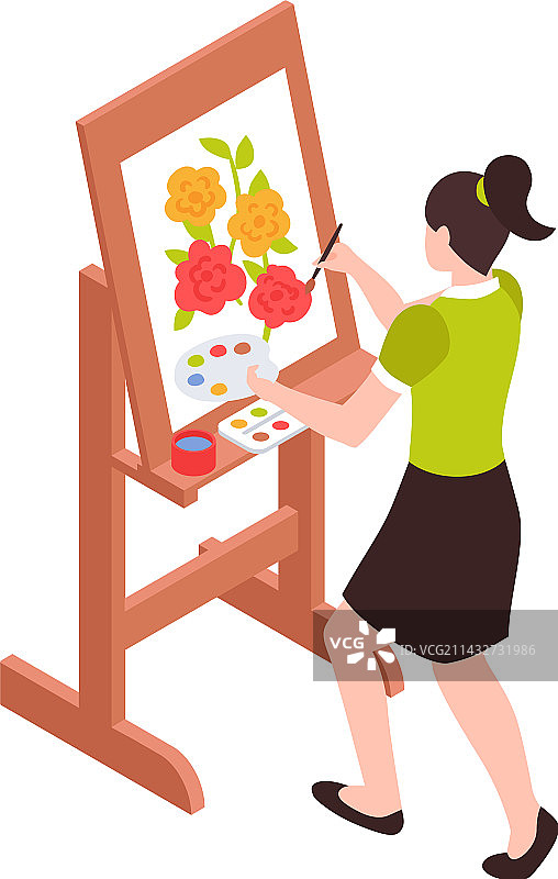 2.5D艺术家图片素材