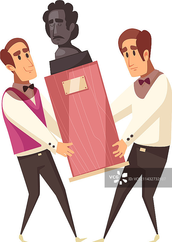 扁平风格拍卖品图片素材