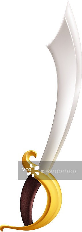 逼真的海盗剑图片素材