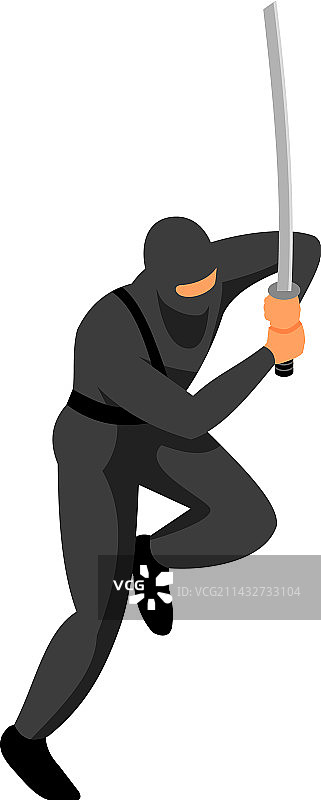 2.5D忍者图片素材