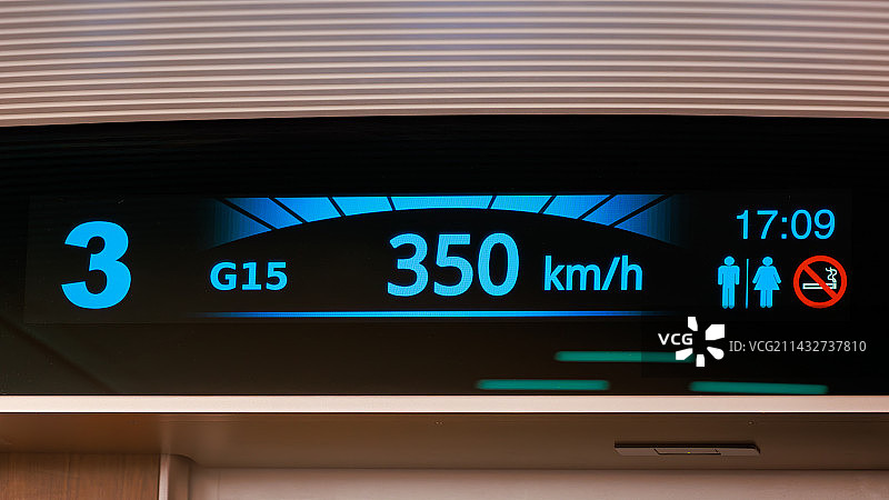 高铁时速-350KM/h图片素材