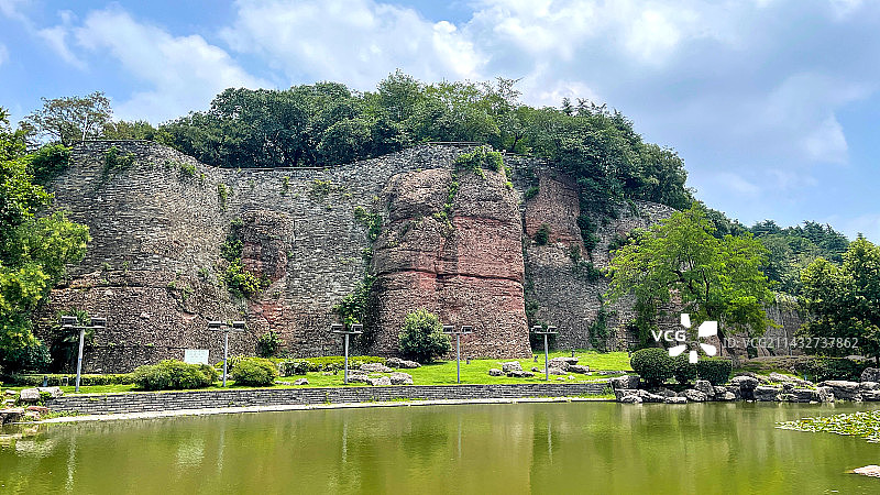 南京古城墙图片素材