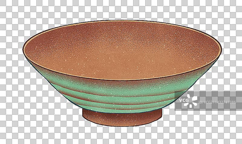 中国传统茶文化茶杯茶插画元素图片素材