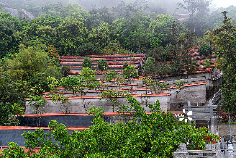 中华祈梦第一山---福建省福州市福清石竹山风光图片素材