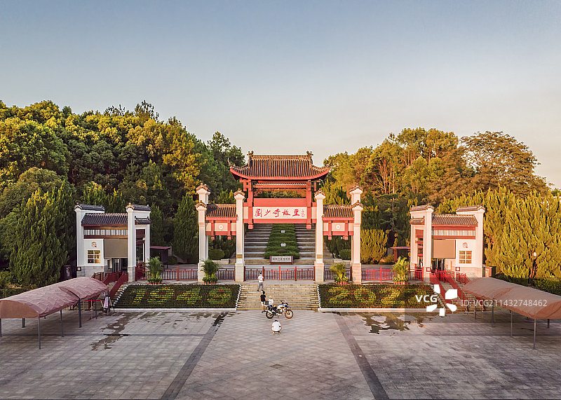 湖南宁乡刘少奇故居图片素材