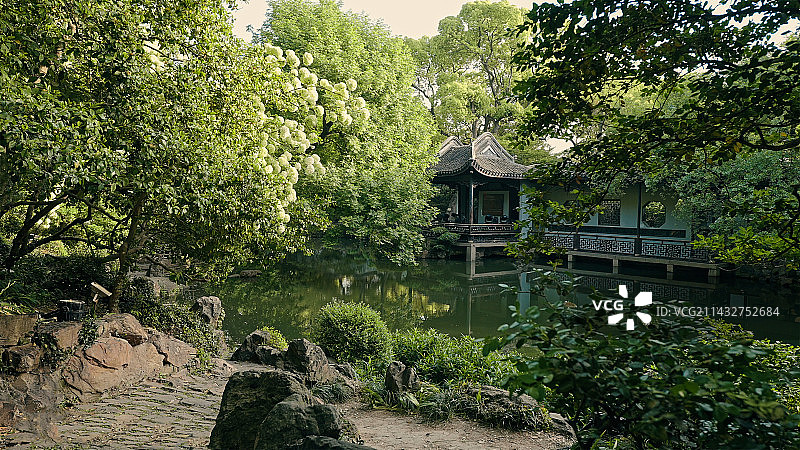 无锡寄畅园园林图片素材