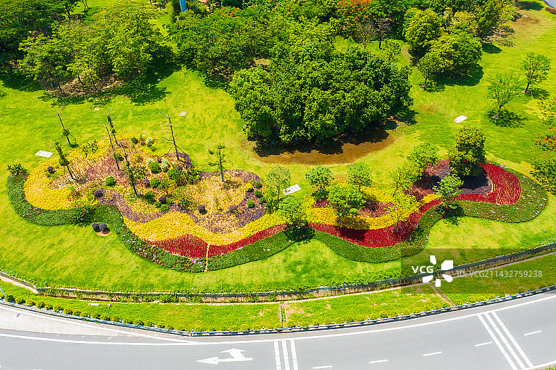 佛山市顺德区大良智云公园（云谷公园）图片素材