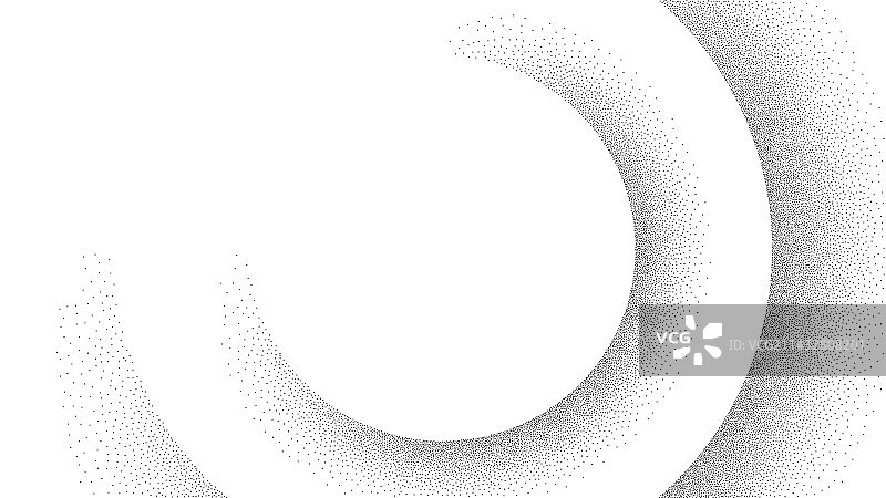 圆形同心虚线背景图片素材