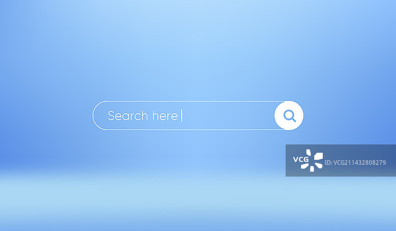 模糊背景上的搜索栏图片素材