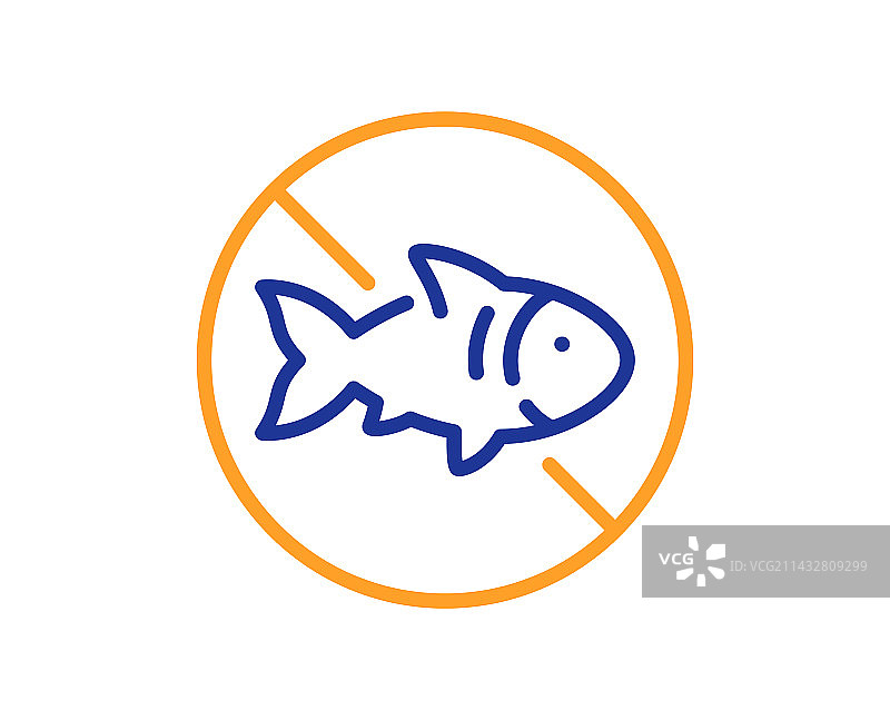 禁止钓鱼线图标图片素材