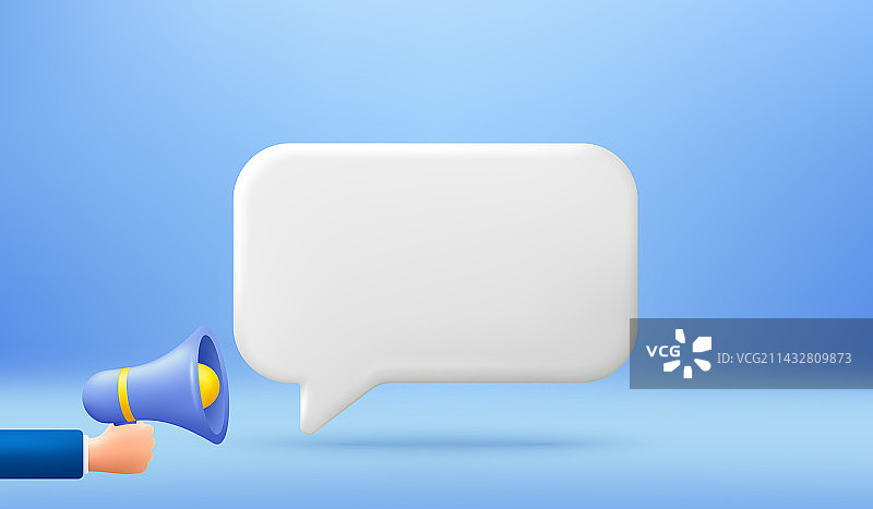 空白提醒聊天气泡推送通知图片素材