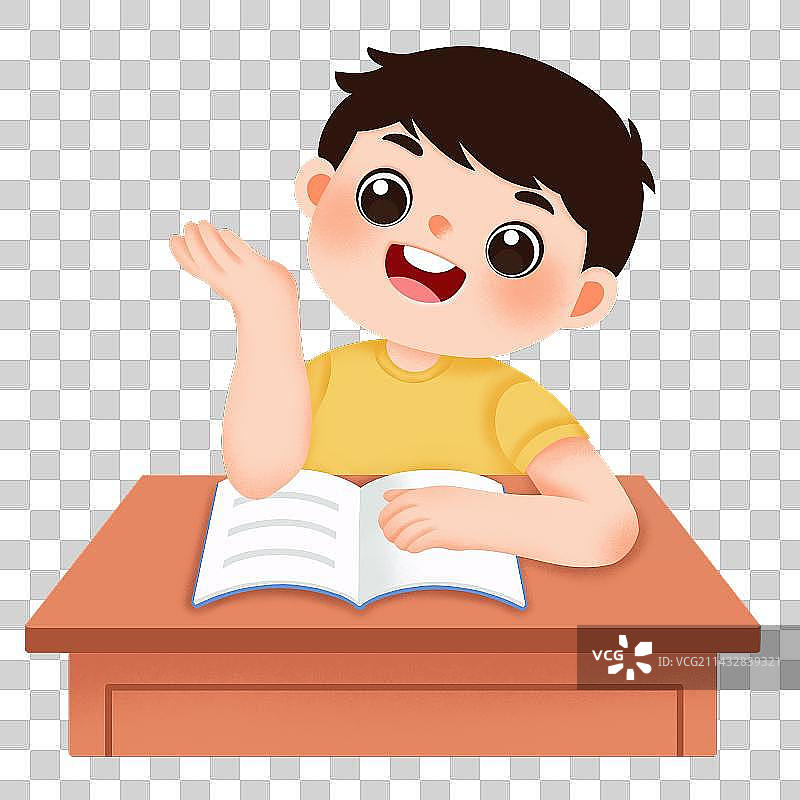 可爱的小男孩在看书图片素材