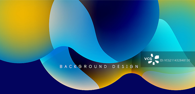 明亮的抽象背景有光泽的圆和图片素材