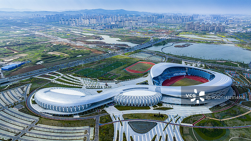 滁州市奥体中心图片素材