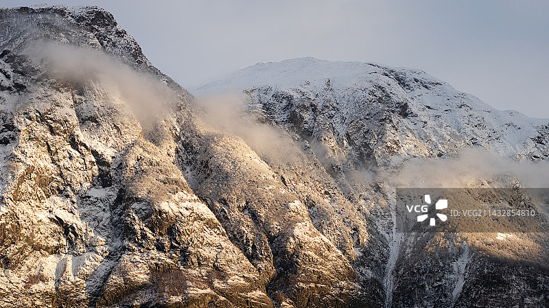 挪威的冬季图片素材
