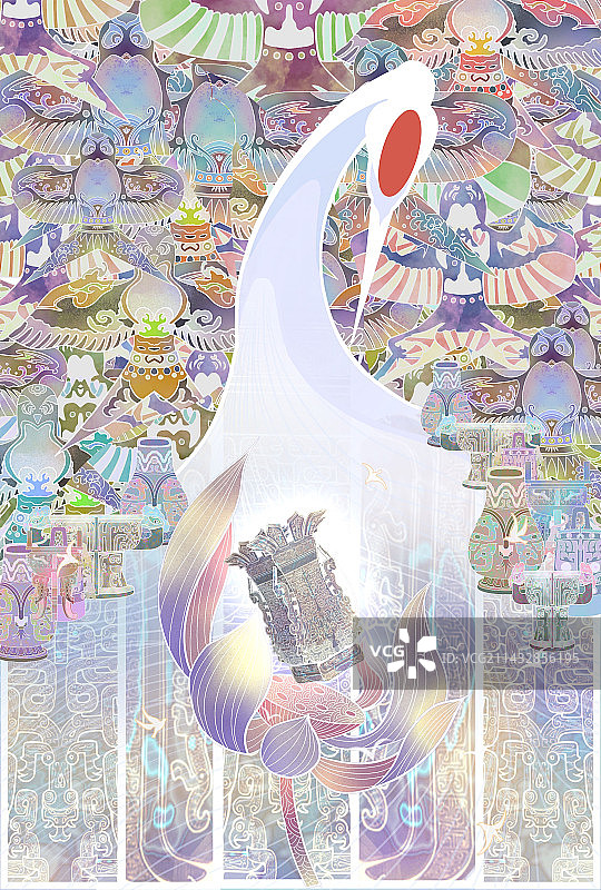 国潮插画图片素材