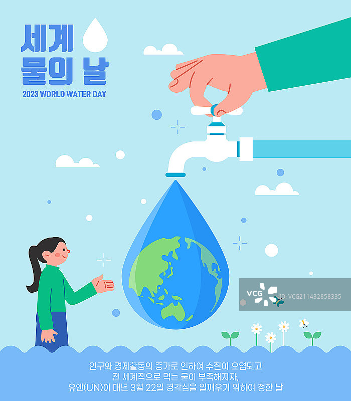 水龙头、地球、清洁、环保节约用水图片素材