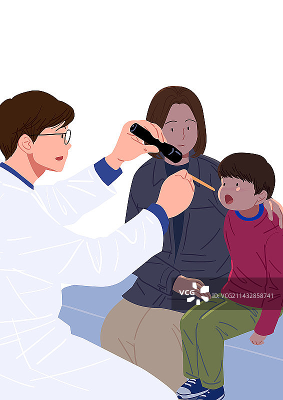 儿科、儿科医生、医药、父母、诊断图片素材