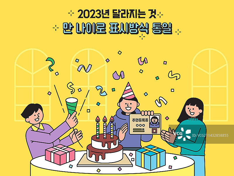 生日、青年、居民登记卡、年龄、生日蛋糕、庆祝图片素材