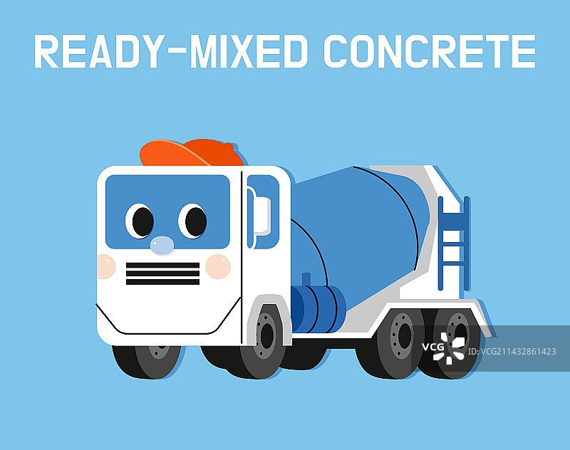 人物、儿童、汽车、工程机械、水泥车图片素材