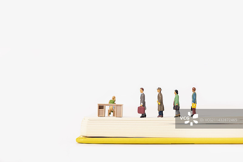 培训面试微缩创意图片图片素材