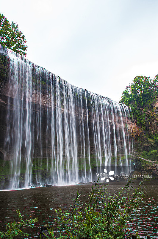 重庆万州大瀑布图片素材