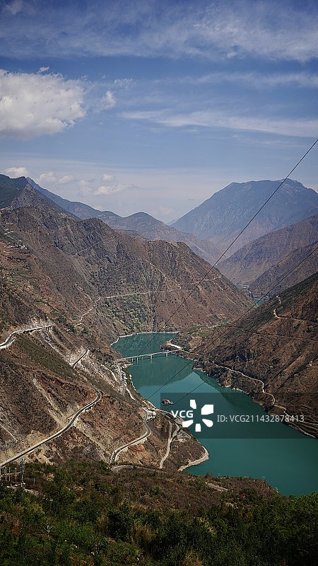 Take a glance at Jinsha River图片素材