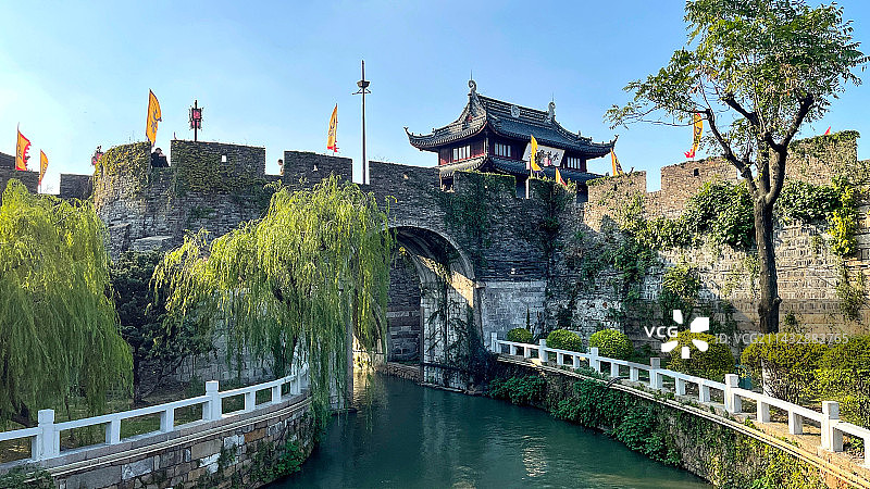 苏州盘门图片素材