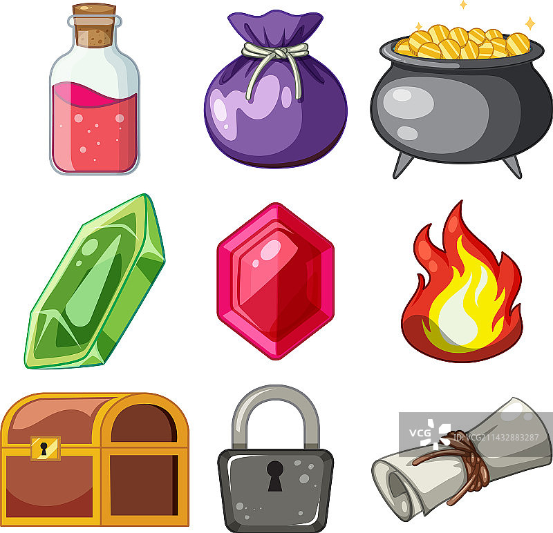 游戏元素合集图片素材