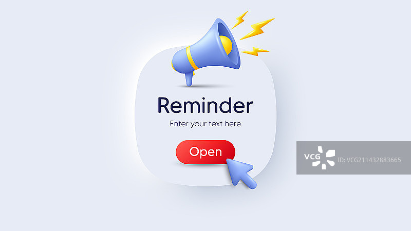 警报提醒通知消息背景日历图片素材