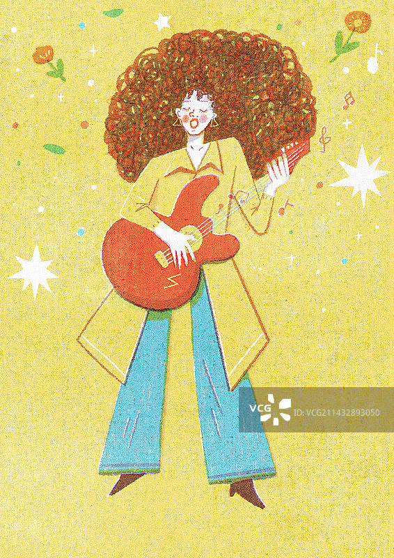 我为歌狂图片素材