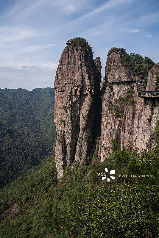 浙江省台州市仙居县神仙居风光图片素材