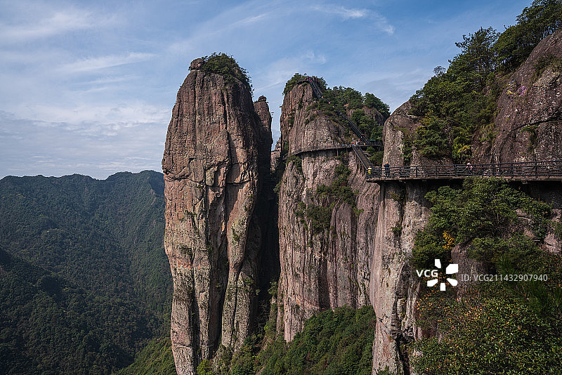 浙江省台州市仙居县神仙居风光图片素材