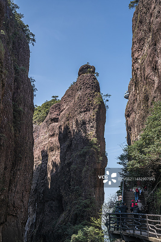 浙江省台州市仙居县神仙居风光图片素材