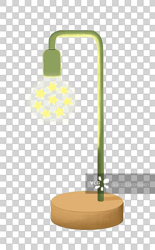 星星台灯图片素材