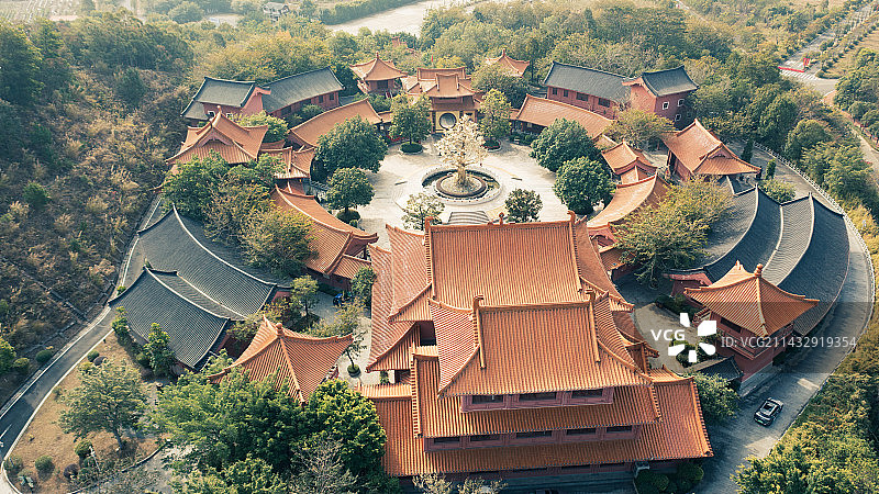河源福源寺图片素材