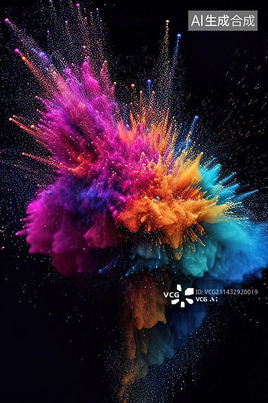 【AI数字艺术】3D抽象背景壁纸图片素材