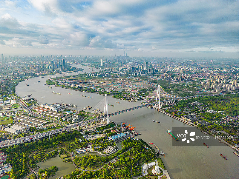 上海徐浦大桥图片素材