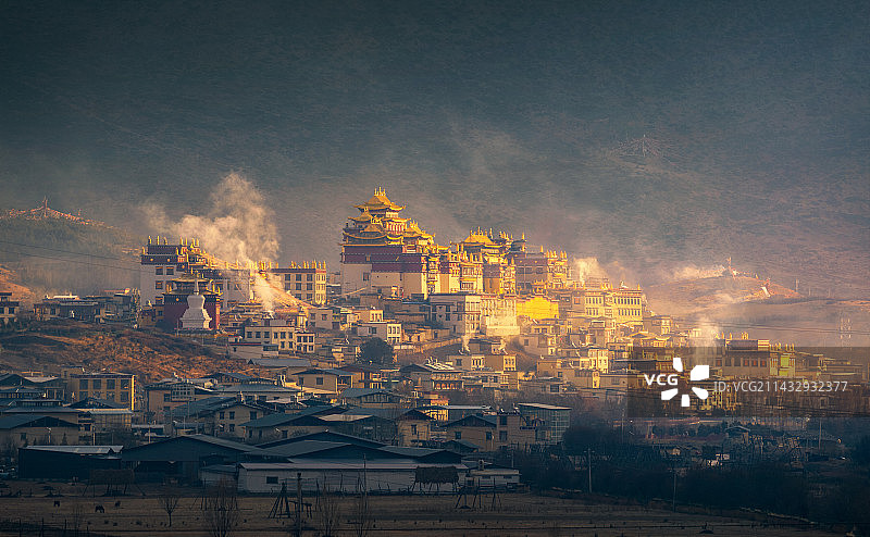 香格里拉图片素材