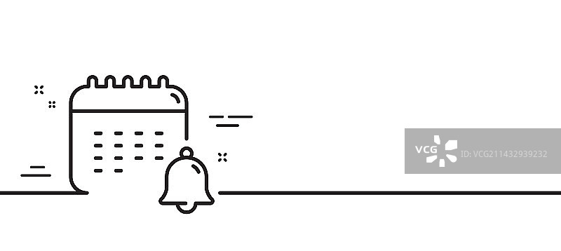 日历日期提醒标志线条图标图片素材