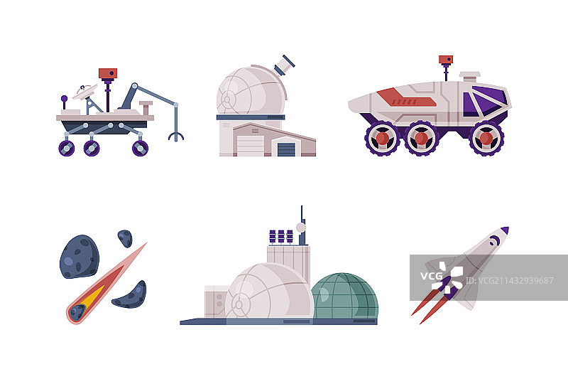 宇宙探索太空物体图片素材