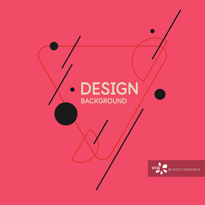 现代几何各种形状组合图片素材