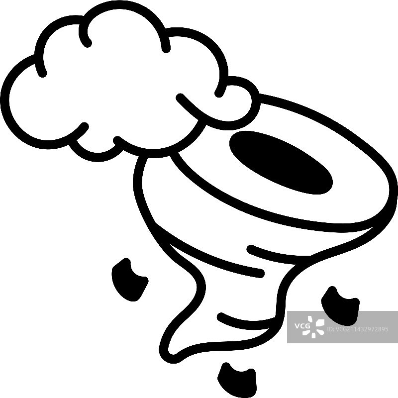 龙卷风云图片素材